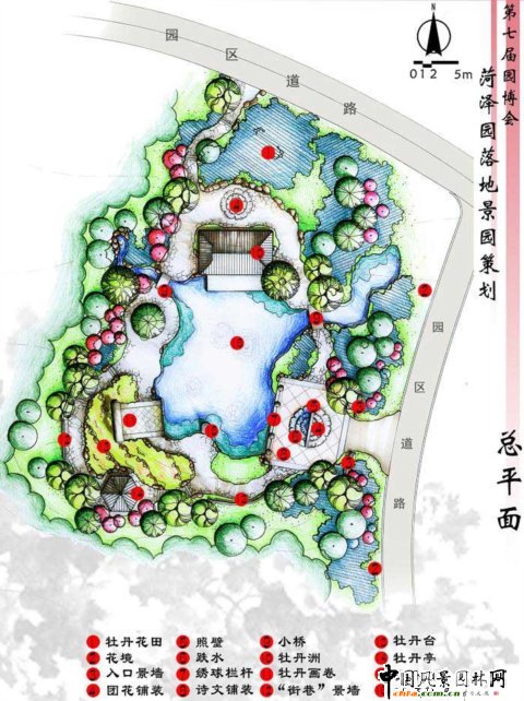 菏澤園?第七屆園博會(huì)展園設(shè)計(jì)方案