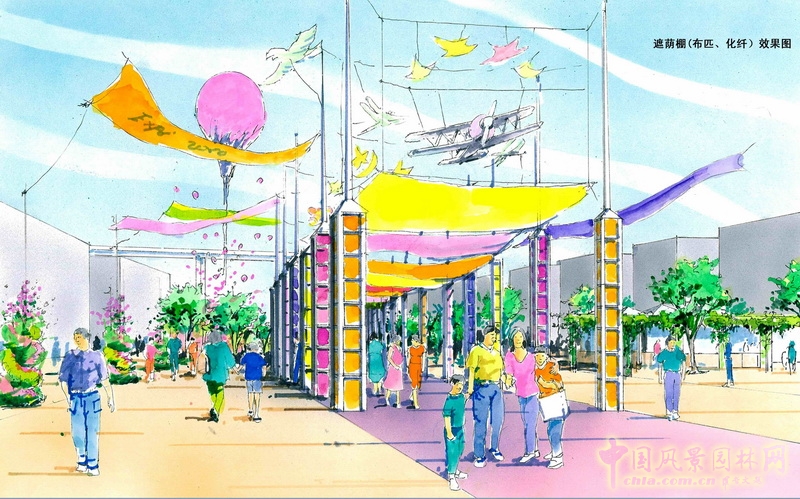 盛葉夏樹(shù) 作品展示 場(chǎng)地設(shè)計(jì) 效果圖
