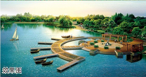 鄭州 最大 生態公園 西流湖 中國風景園林網