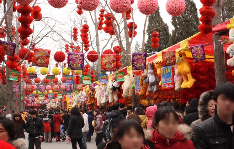 春節廟會 地壇廟會 頤和園蘇州街宮市 冰嬉