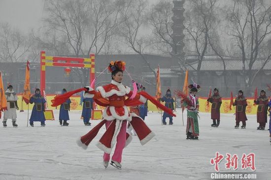 圓明園廟會 冰嬉