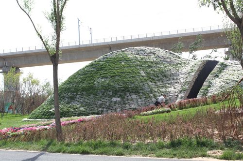 北京園博會(huì) 設(shè)計(jì)師廣場(chǎng) 聲波 設(shè)計(jì)理念