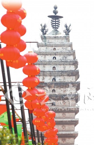 頗具古韻的東寺塔