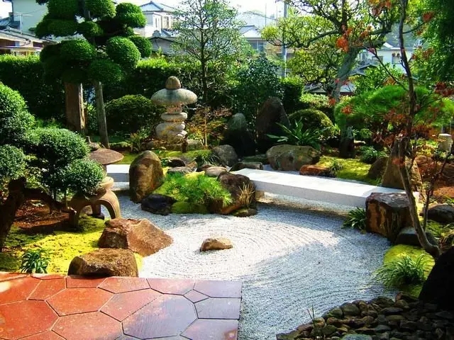 日式庭院 現(xiàn)實與抽象的結(jié)合