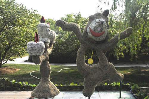 中國風(fēng)景園林網(wǎng)考察世界花卉大觀園