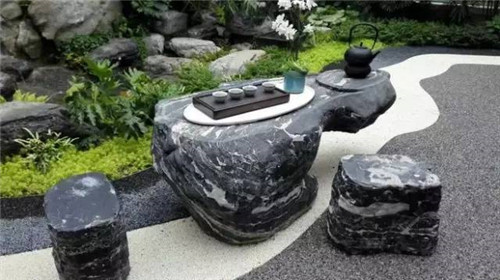 中式豪宅的庭院石材設(shè)計(jì)