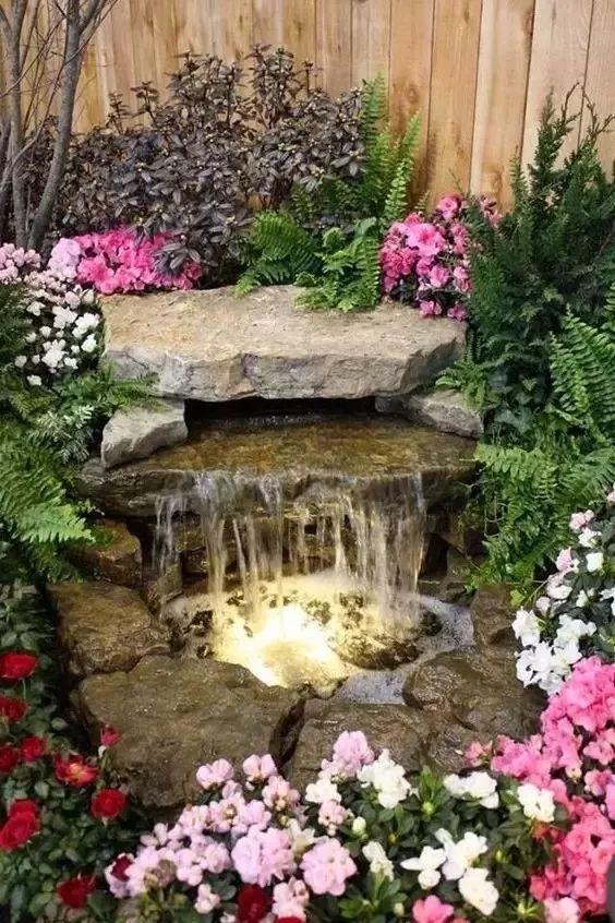 院中水景，給你別有一番的意境