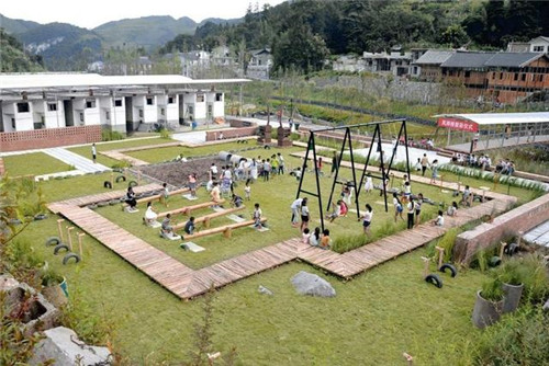 鄉土道路景觀中文化表達及材料選擇