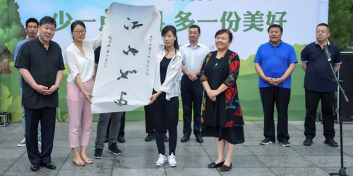 世界環境日陜西意景發放3000帆布袋