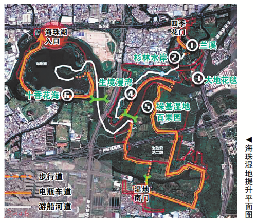 廣州打造最美城央濕地