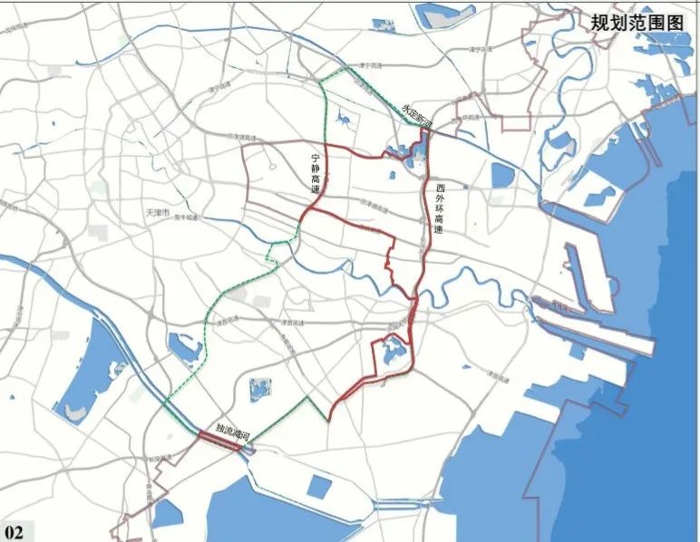 天津?yàn)I海新區(qū)雙城綠色生態(tài)屏障區(qū)規(guī)劃公示