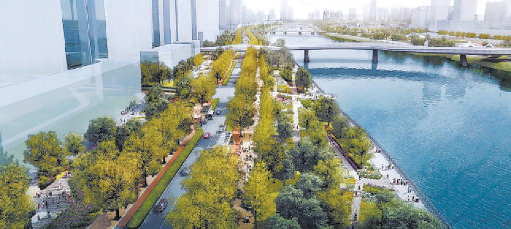 北京運河商務區街區景觀未來三年大提升