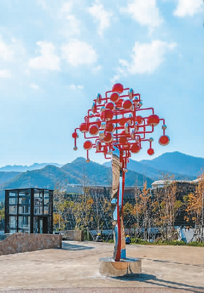 公共藝術(shù)點(diǎn)亮冬奧空間