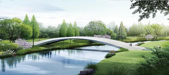 運河兩岸觀美景 滄州市區(qū)將新建六座步行橋 