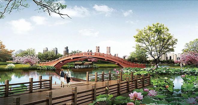 運河兩岸觀美景 滄州市區(qū)將新建六座步行橋 