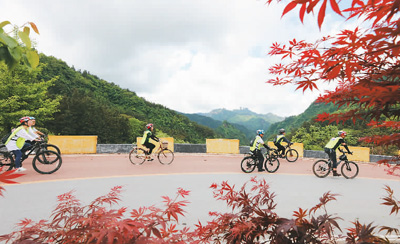 美麗綠道催熱觀光騎行