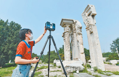 虛擬現實幀幀光影 重現圓明園“萬園之園”