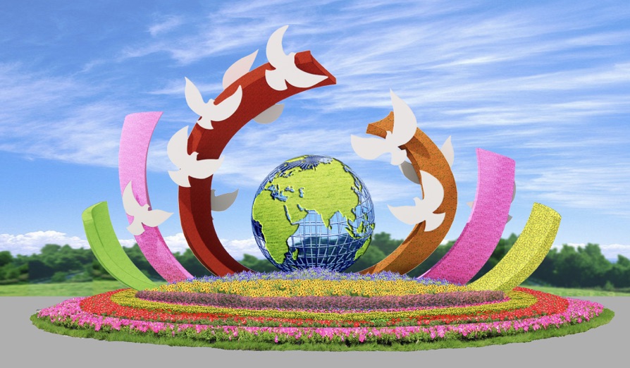 2022年天安門廣場擺花方案公布！效果圖搶先看