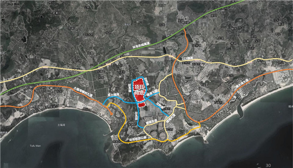 海南龍嶺清水灣IN+直播小鎮(zhèn)項目園林景觀設計