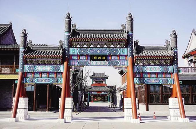 滄州園博園多項(xiàng)工程接近尾聲