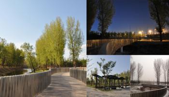 北京園林院作品:平谷新城濱河森林公園景觀項目