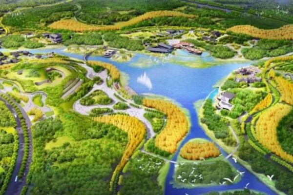 雄安郊野公園的14個展園這樣布局