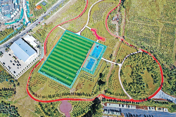 崇禮建成國際標準山地體育公園