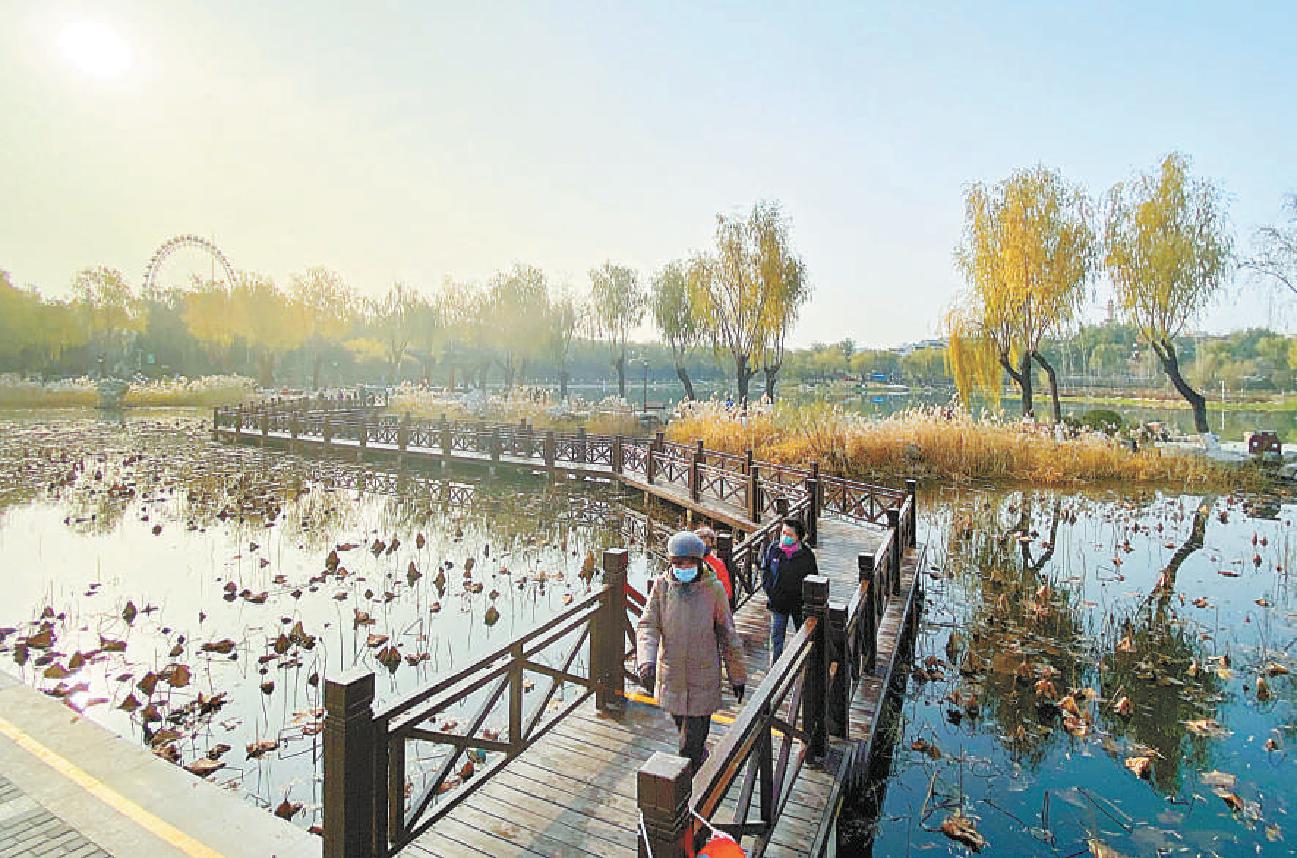 北京：龍潭西湖公園重開 凈水連通龍潭三湖