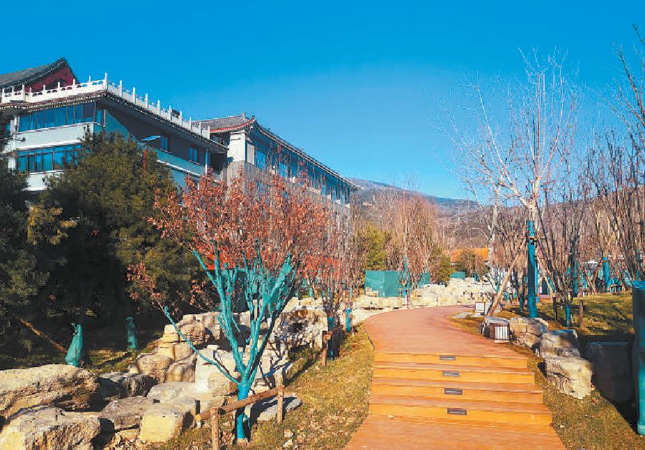 北京八大處公園門區景觀全新亮相