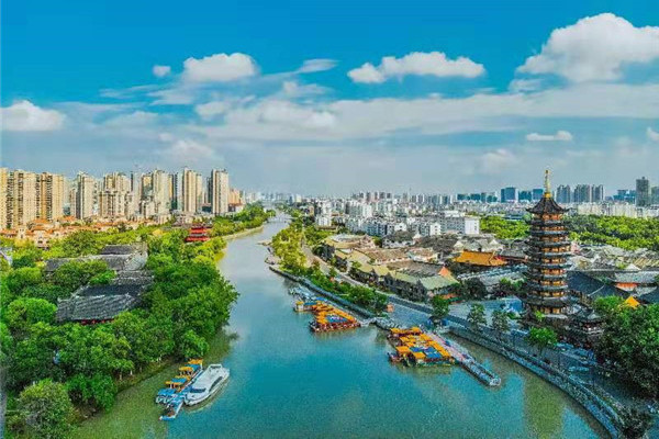 江蘇淮安：匠心擘畫大運河百里畫廊長卷