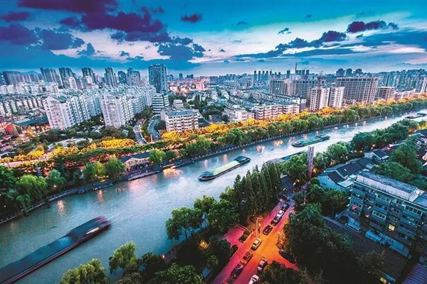 京杭大運河（杭州段）運道提升工程開工