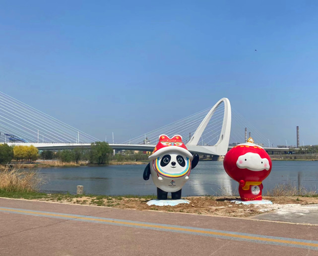 冬奧公園與首鋼園互聯互通，多個景觀節點五一迎客