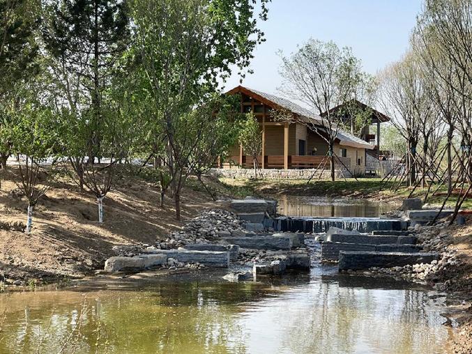 北京溫榆河公園一期三區域“五一”迎客