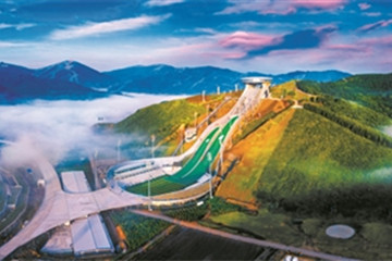 河北大規模國土綠化成就綠色冬奧