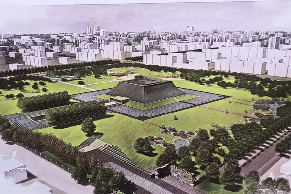江蘇揚(yáng)州：隋煬帝墓遺址公園年底建成開放